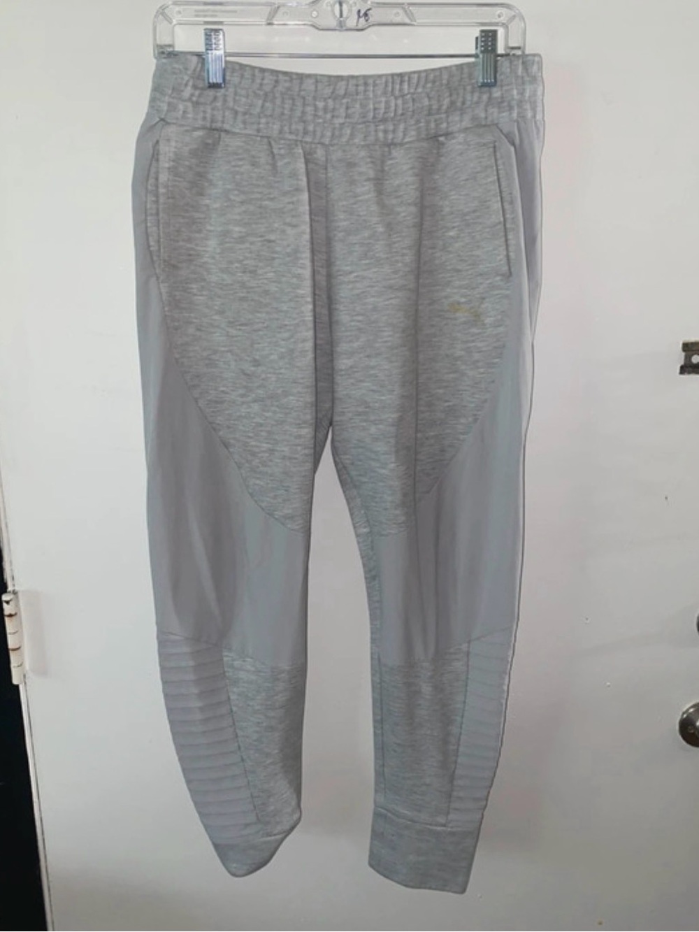 Puma Women's Light Gray Track Joggers
